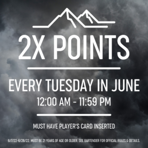 Two Times Points Tuesday June